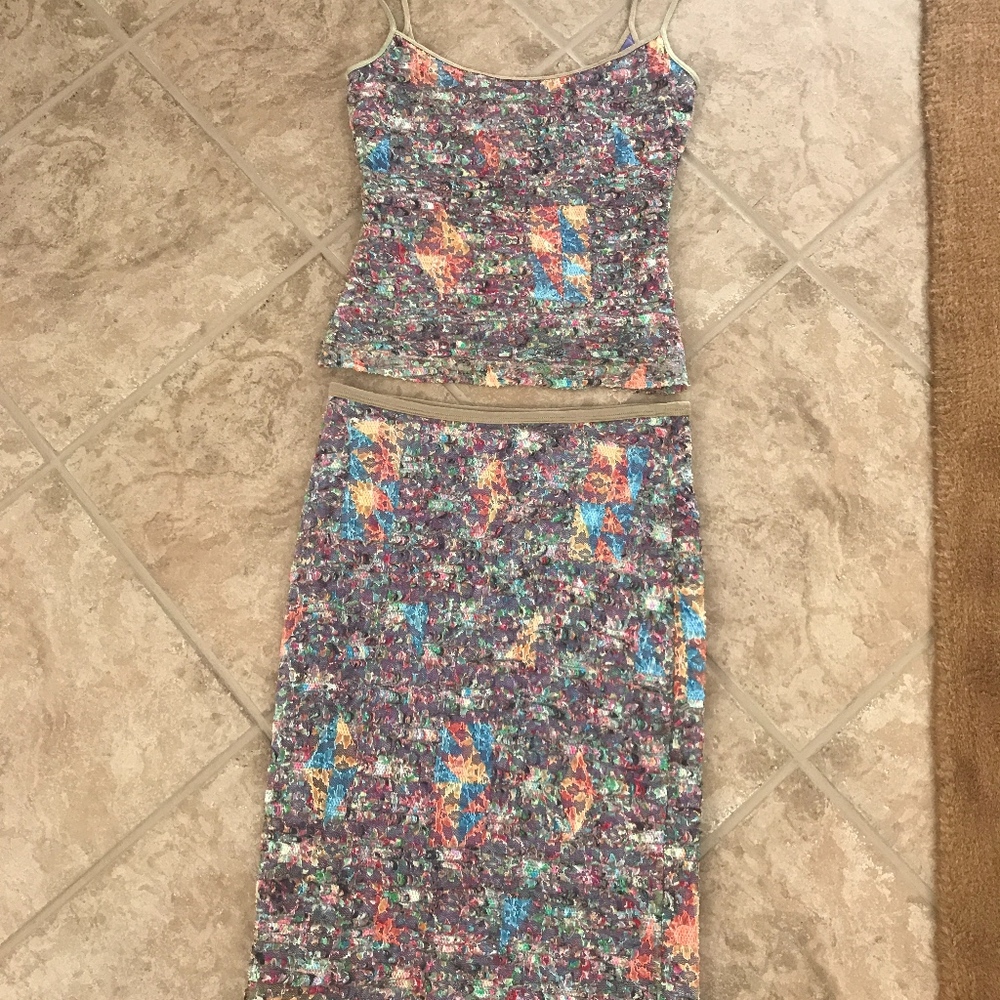 Plein Sud Sun Top/Skirt set